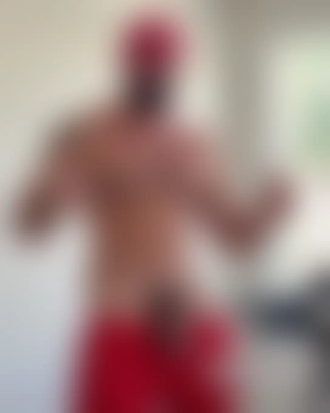 2026-01-28 - Sunlit Masculinity: Pancakes, Flexes, and Raw Gay Heat in Red BRW Gear - 25 images